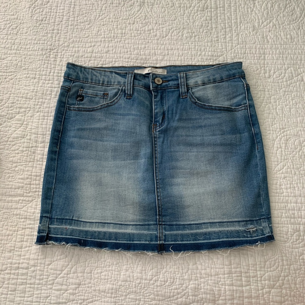KanCan denim skirt